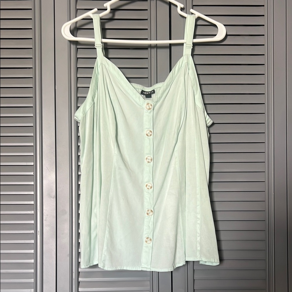Torrid : Green Camisole Top - 2X